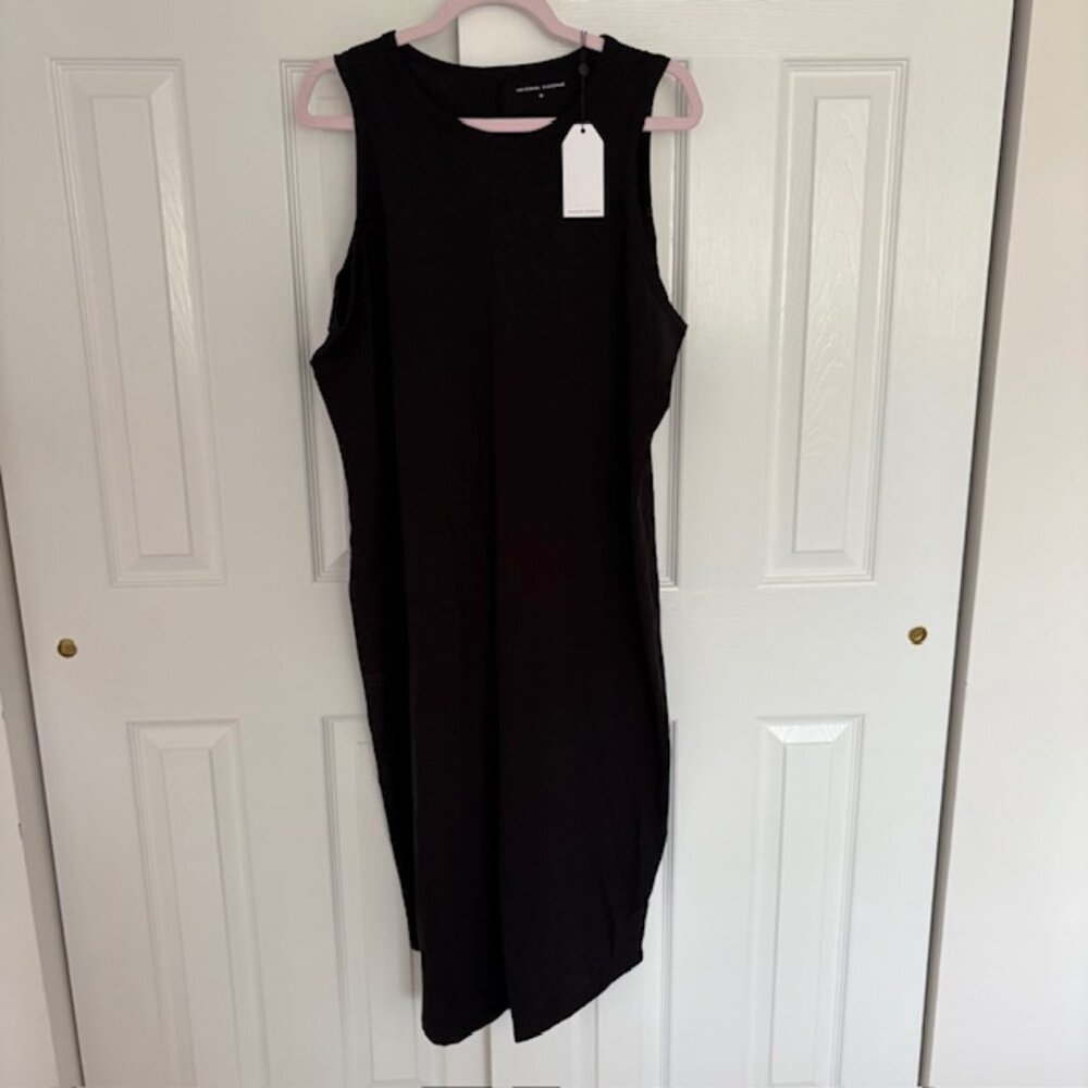 🖤 Universal Standard Cai High Neck Tank Dress – Size M (18/20) – Black – NWT 🖤